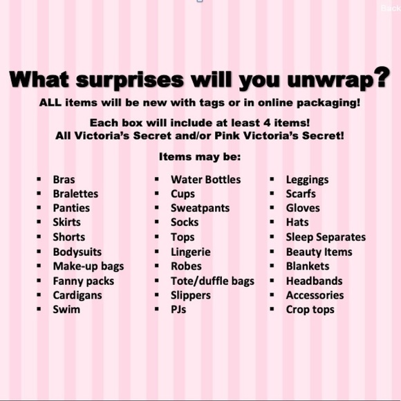 New VS & VS Pink Mystery Box or Reseller Box! 📦 - Picture 3 of 7